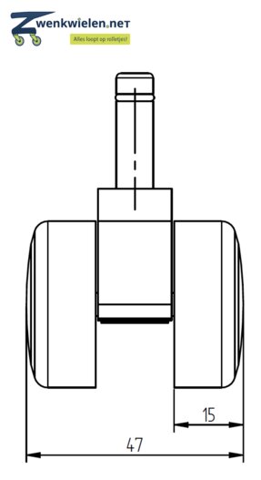 Recycl meubelwiel 