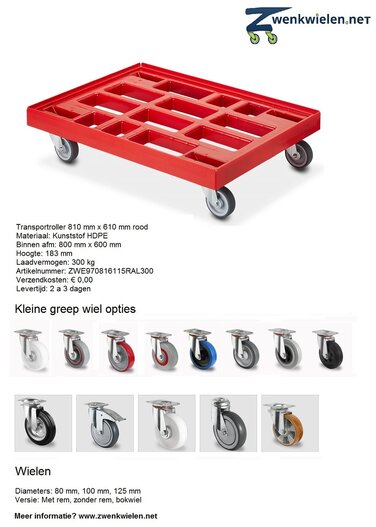 transportroller kratten