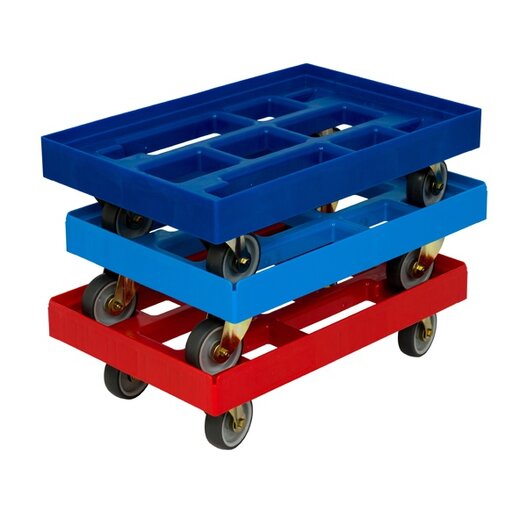 rollers rood blauw en blauw