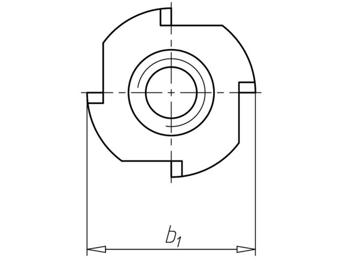 m10 inslagmoer