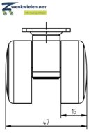 bio wiel tekening